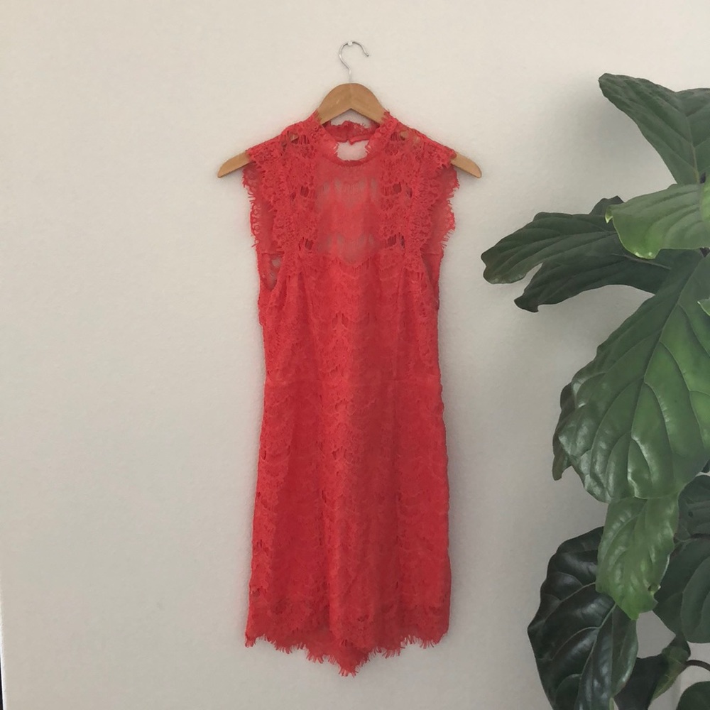 Free People lace open back dress NWT - Picture 6 of 6